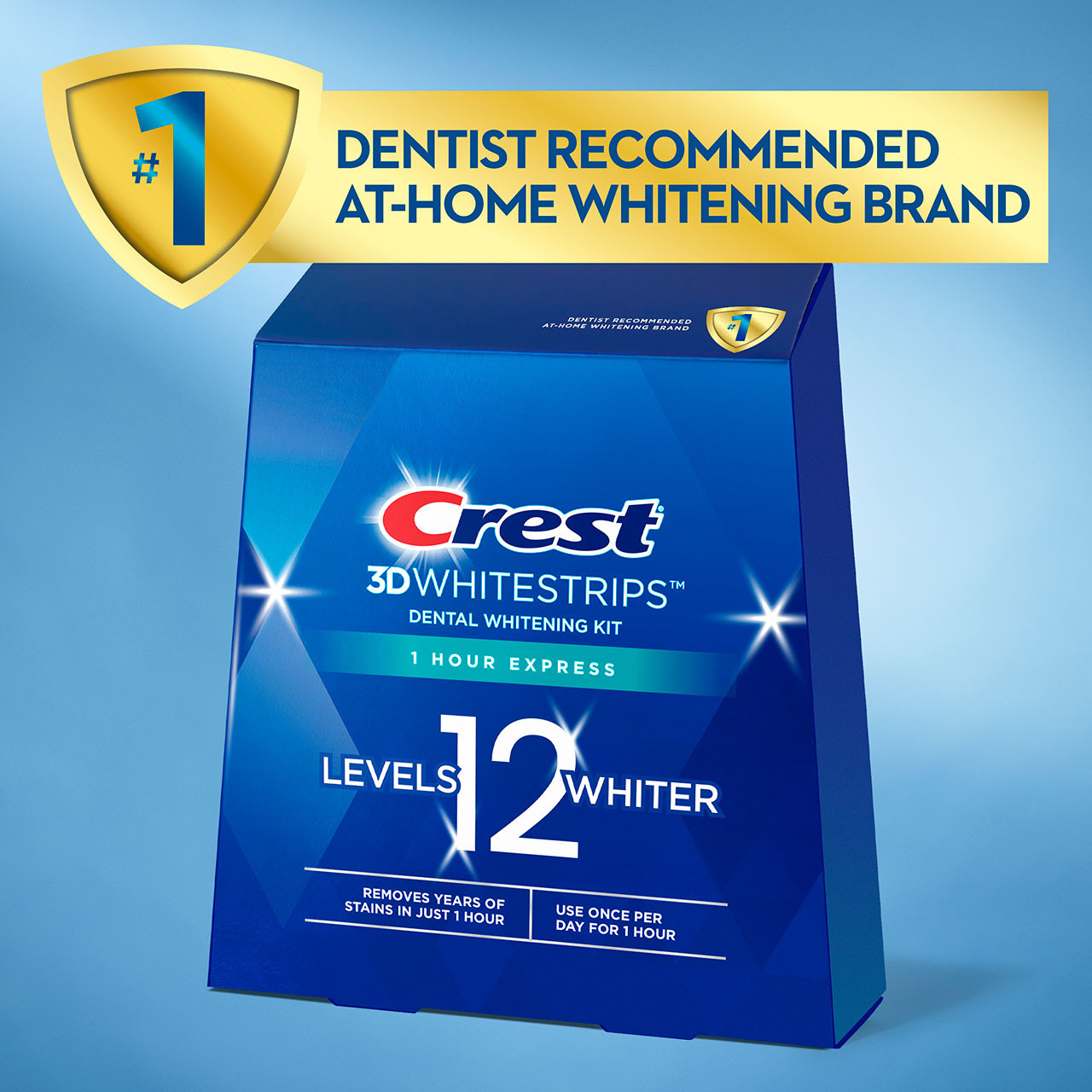 Oral-B 3DWhitestrips 1 Hour Express Pribor Plave | HR_OB70323