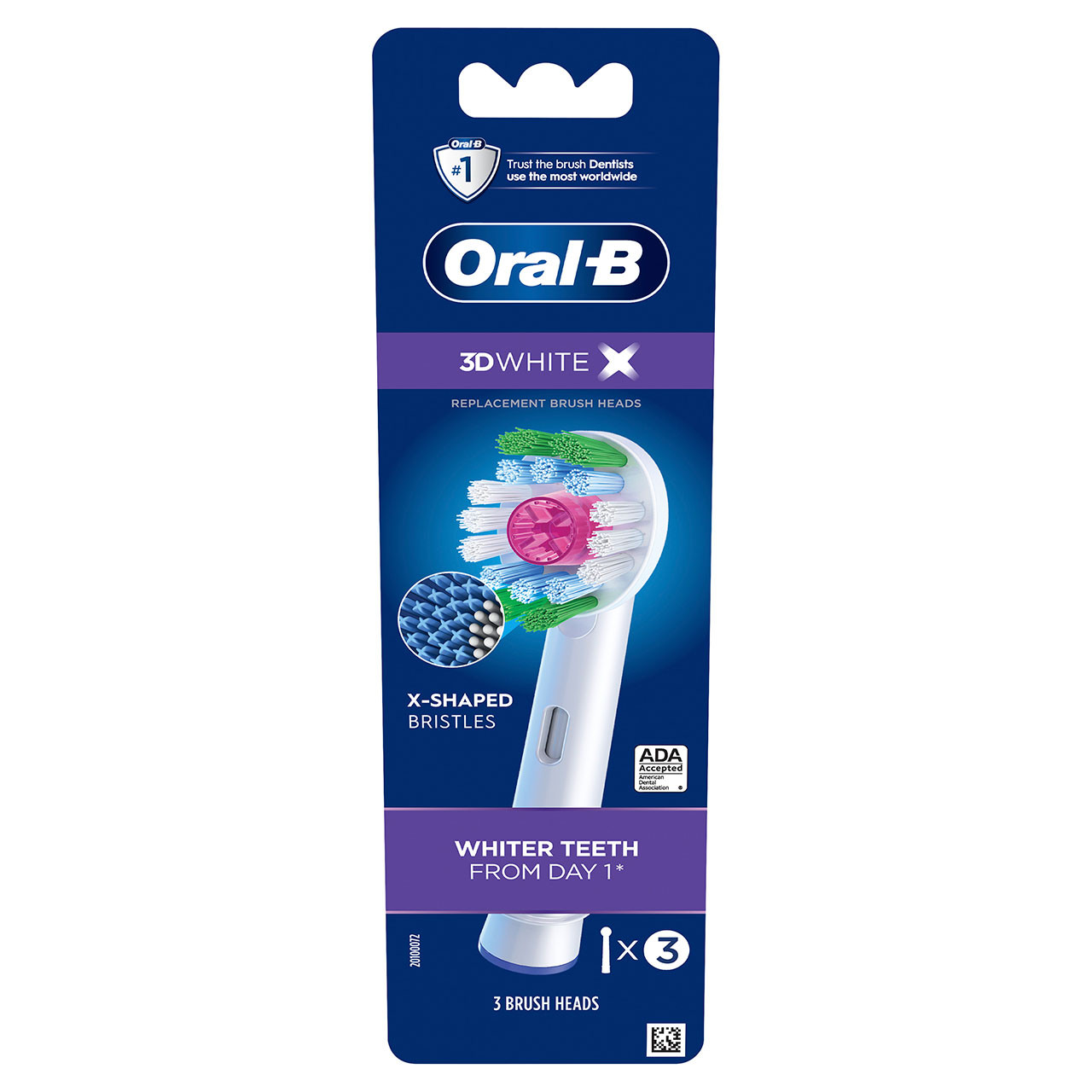 Oral-B 3D White Electric Toothbrush Druge glave četkica Bijele | HR_OB90878