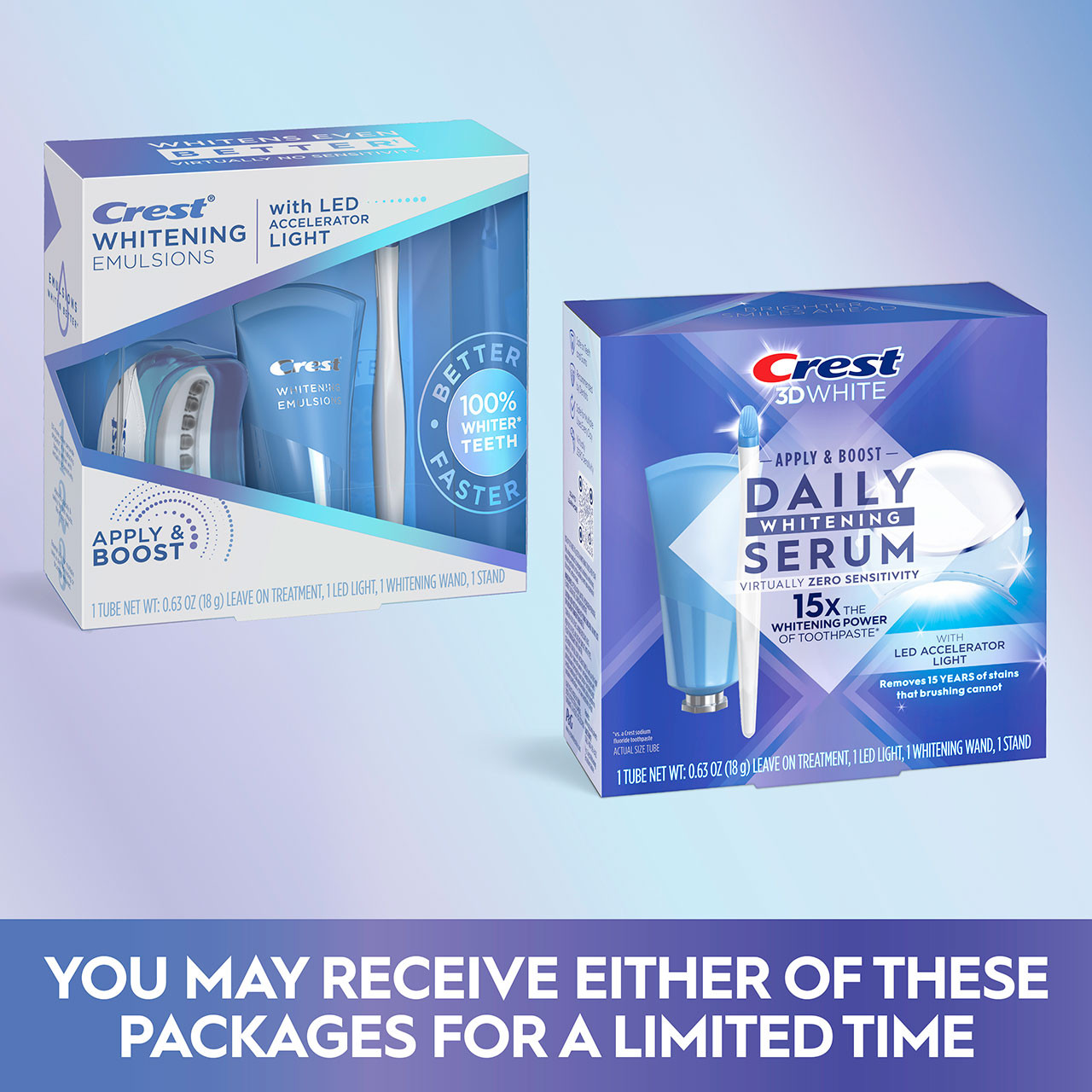 Oral-B Crest 3DWhite Daily Whitening Serum with LED Pribor Svijetlo | HR_OB12056