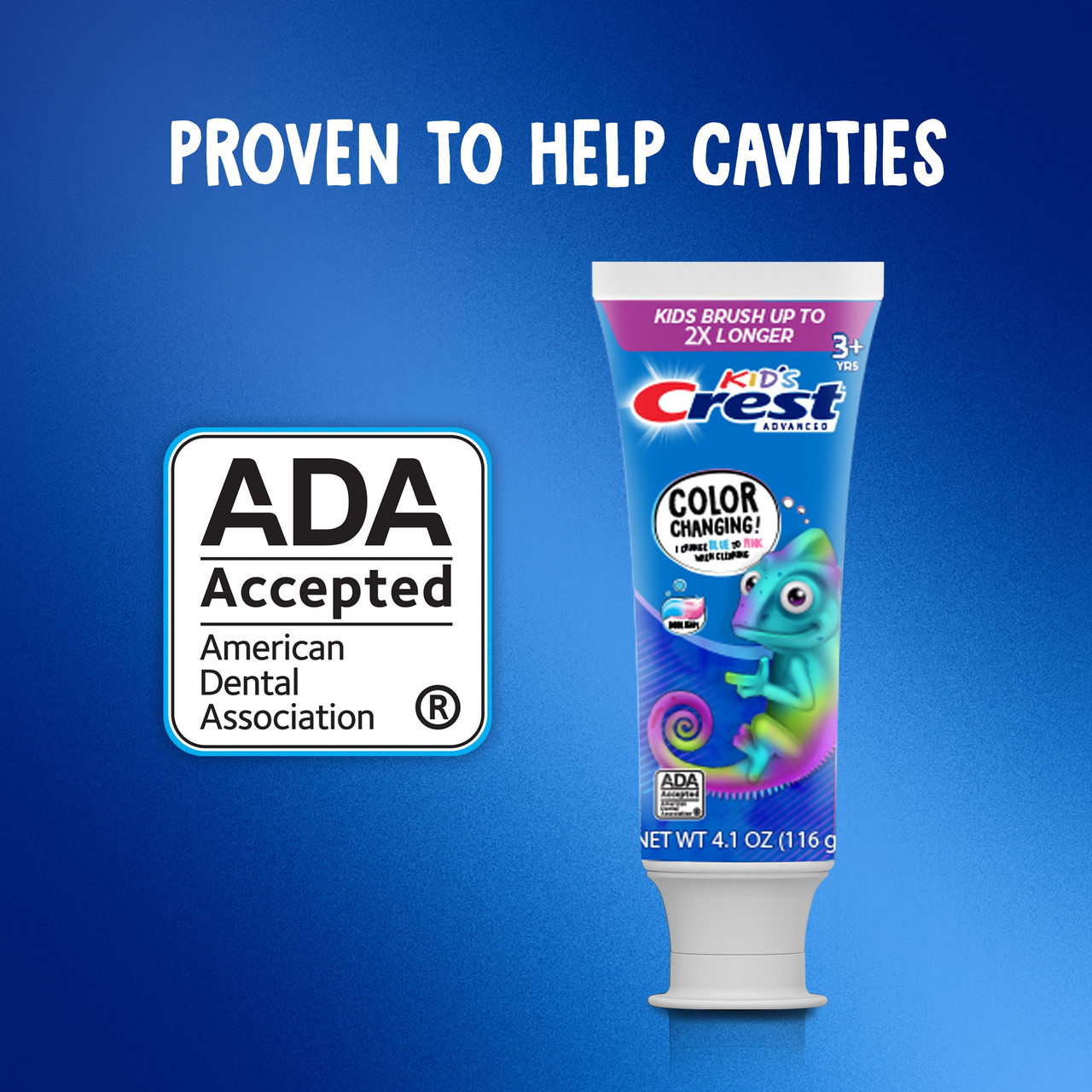 Oral-B Crest Kids Enamel + Cavity Protection Svežnjevi Bijele Plave | HR_OB52070