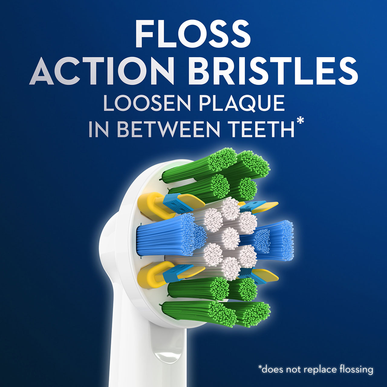 Oral-B FlossAction X-Filament Druge glave četkica Bijele | HR_OB67648