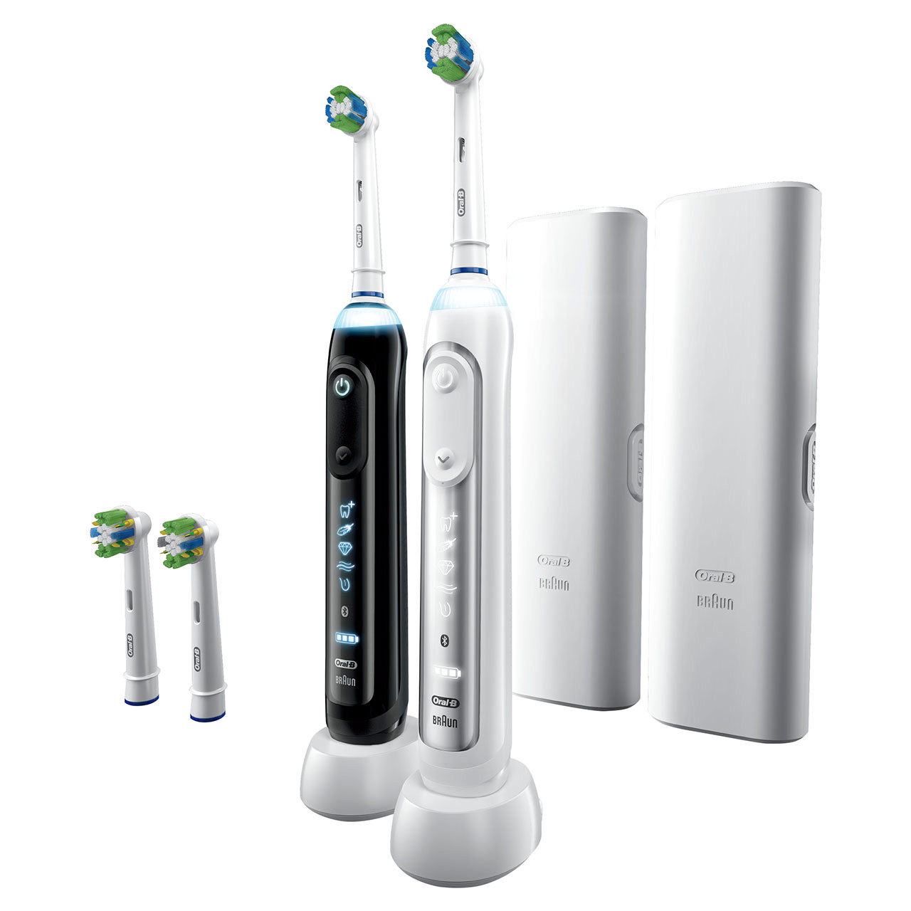 Oral-B Genius 6000 Rechargeable Genijalna serija Crne Bijele | HR_OB85128