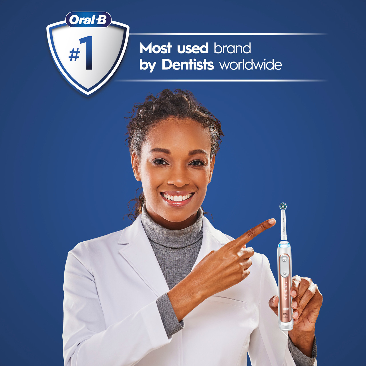 Oral-B Genius 7500 Rechargeable Genijalna serija Ljubičaste Roze Zlatne | HR_OB11793