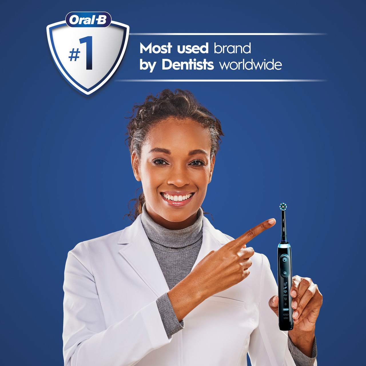 Oral-B Genius 7500 Rechargeable Genijalna serija Crne Ljubičaste | HR_OB36943