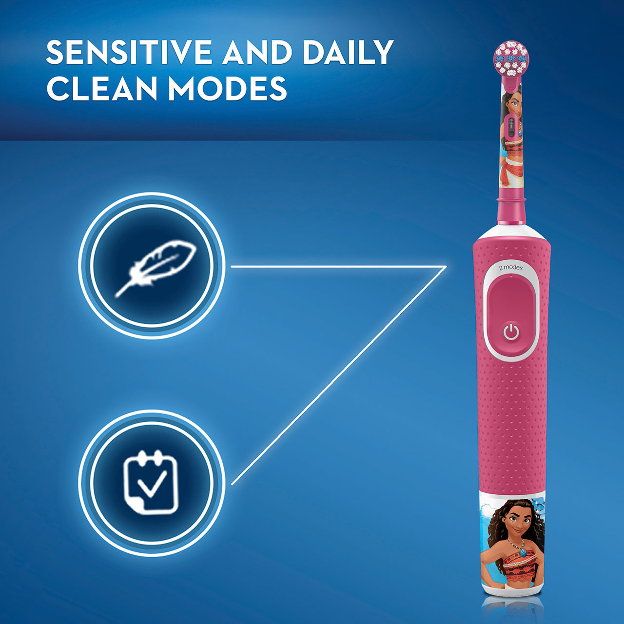 Oral-B Kids Princess Moana Svežnjevi Crvene | HR_OB82355