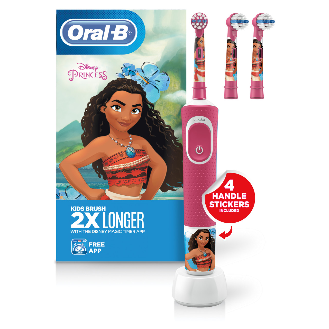 Oral-B Kids Princess Moana Svežnjevi Crvene | HR_OB82355