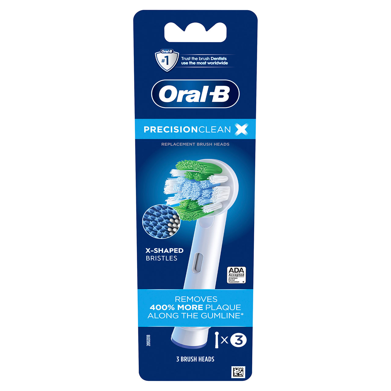 Oral-B Precision Clean X-Filament Druge glave četkica Bijele | HR_OB50139