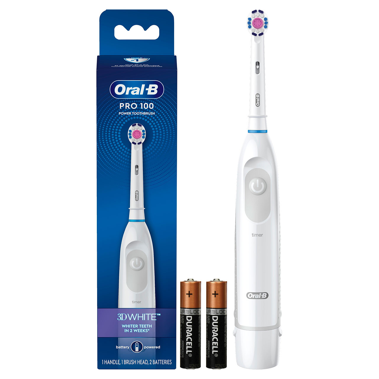 Oral-B Pro 100 3d Pro serija Bijele | HR_OB31783