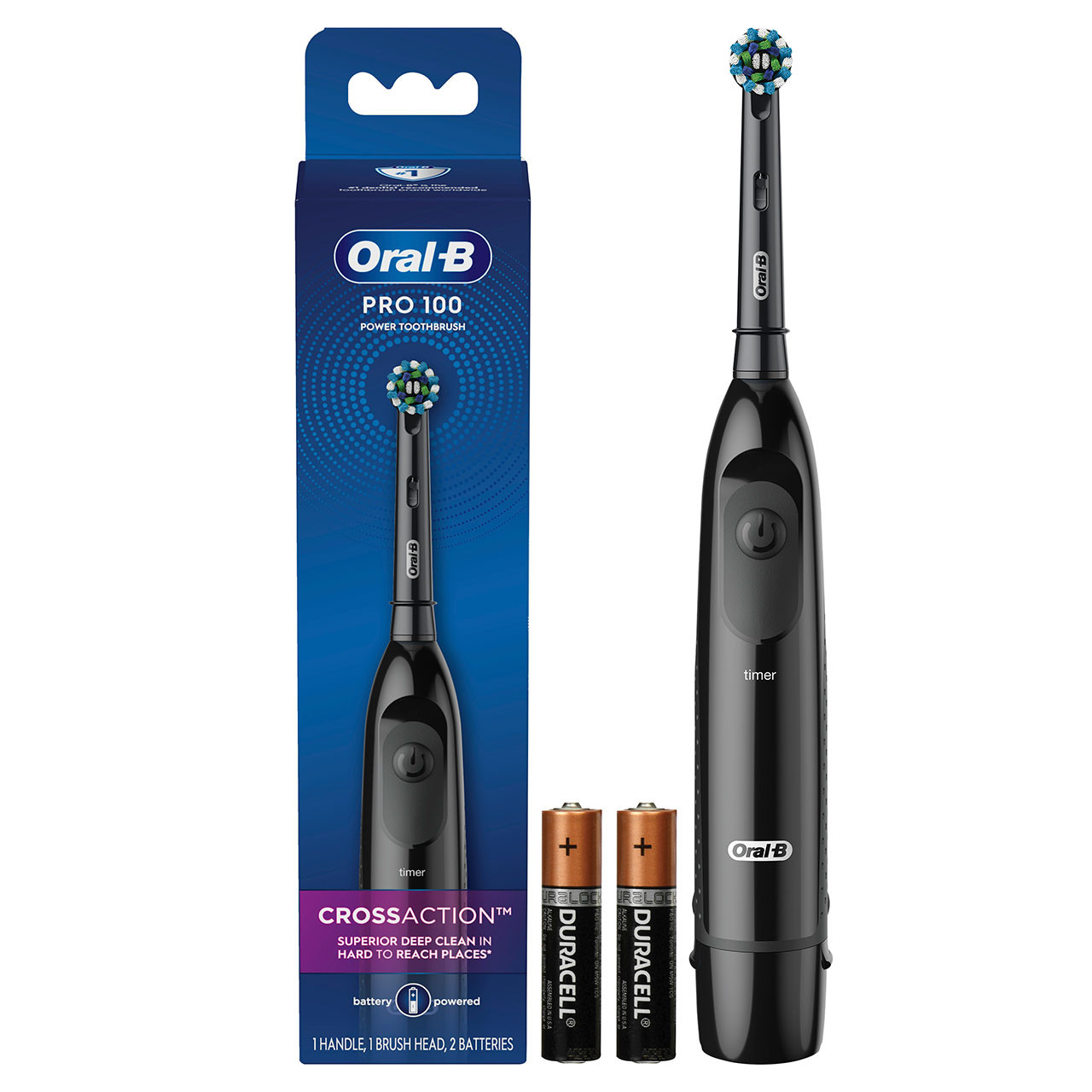 Oral-B Pro 100 Crossaction Pro serija Crne | HR_OB85923