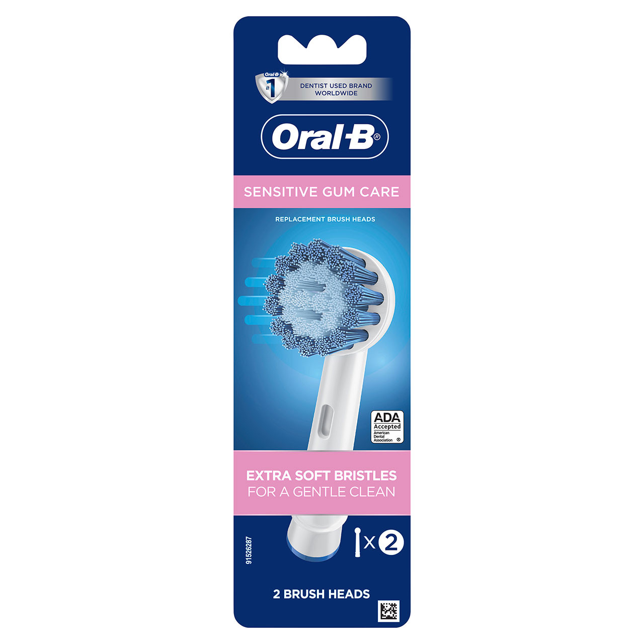 Oral-B Sensitive Gum Care Druge glave četkica Bijele | HR_OB14607