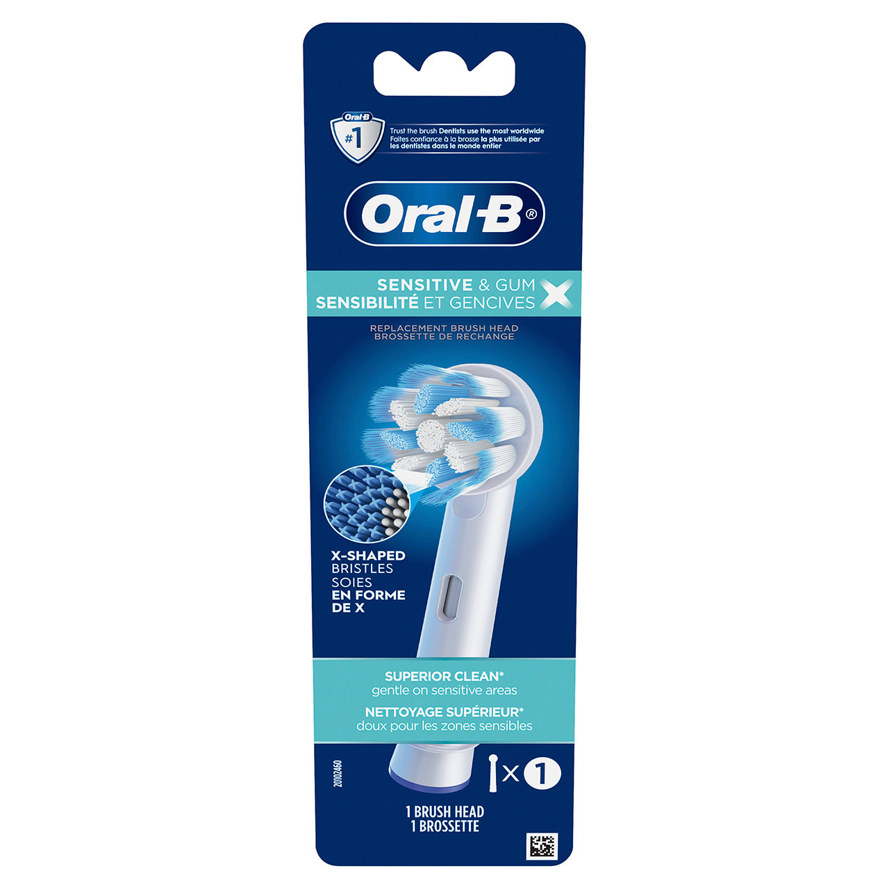 Oral-B Sensitive & Gum X X-Filament Druge glave četkica Bijele | HR_OB55945