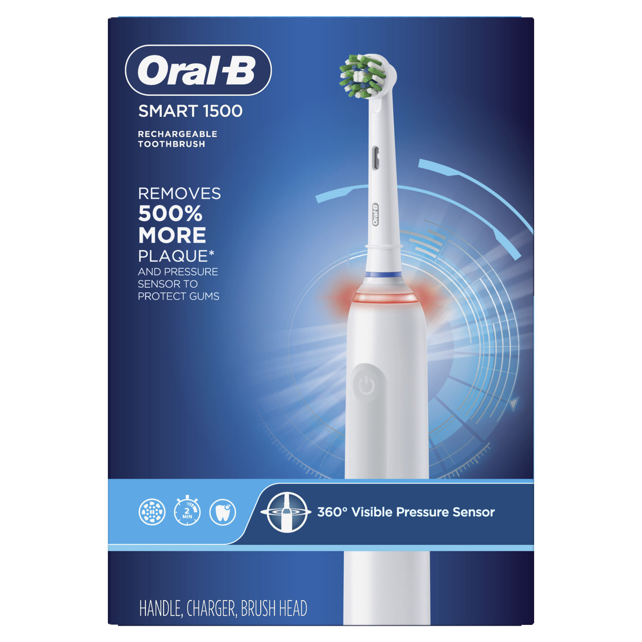 Oral-B Smart 1500 Power Rechargeable Pametna serija Bijele | HR_OB19678