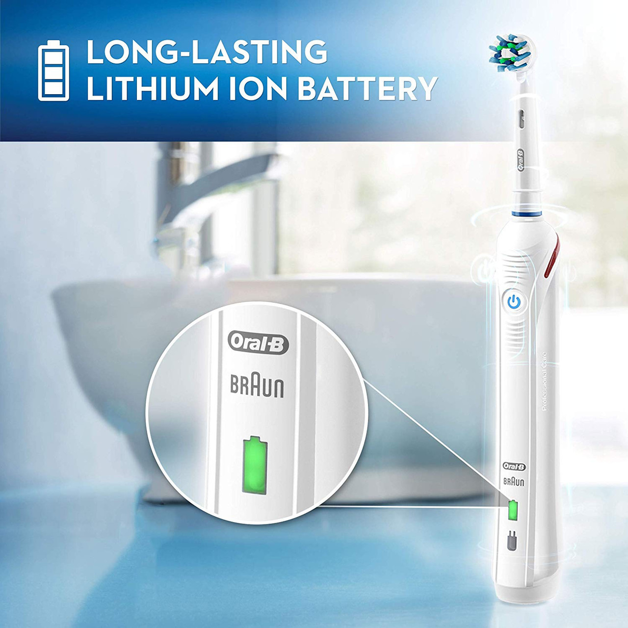 Oral-B Smart 1500 Power Rechargeable Pametna serija Bijele | HR_OB19678