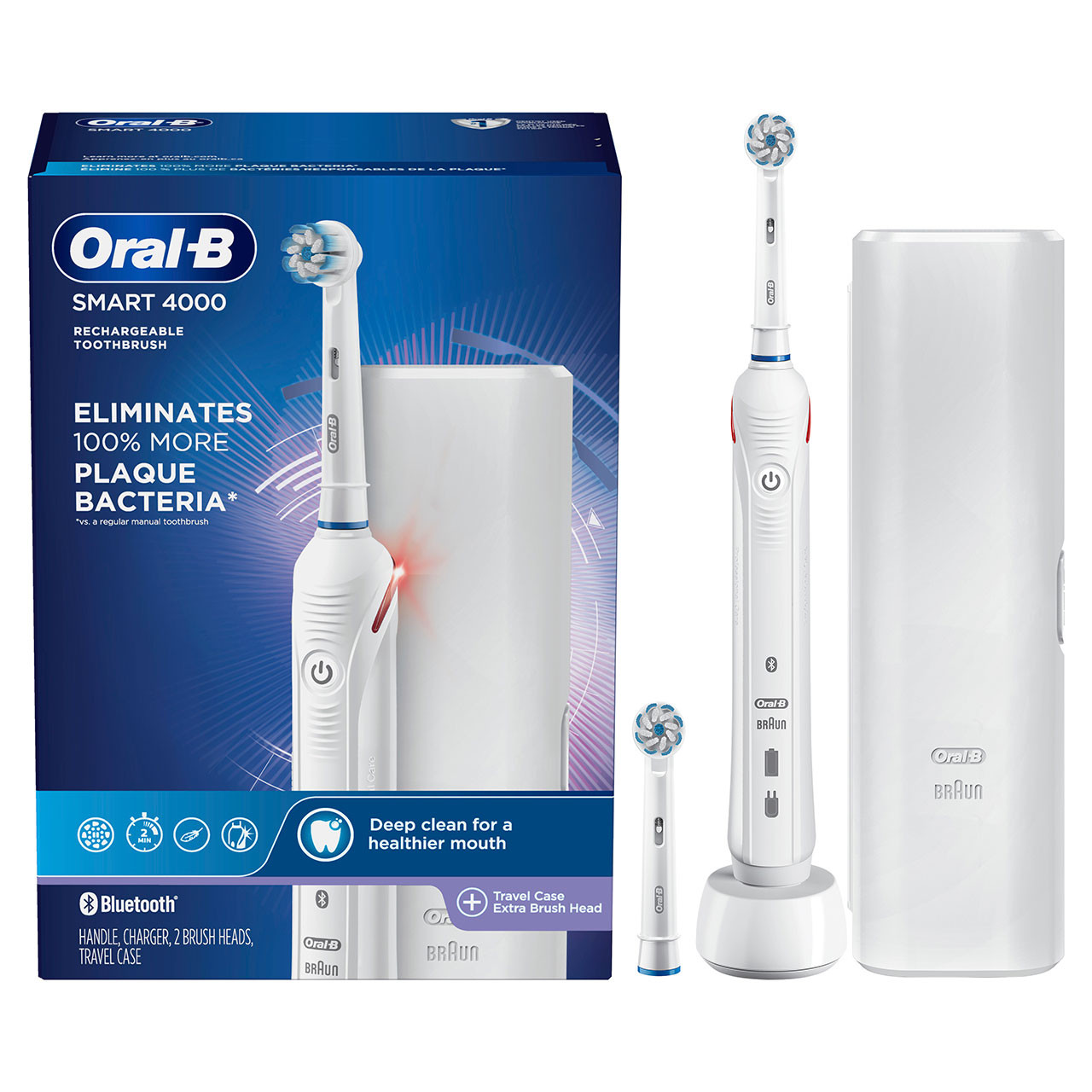 Oral-B Smart 4000 Rechargeable Pametna serija Bijele | HR_OB79749