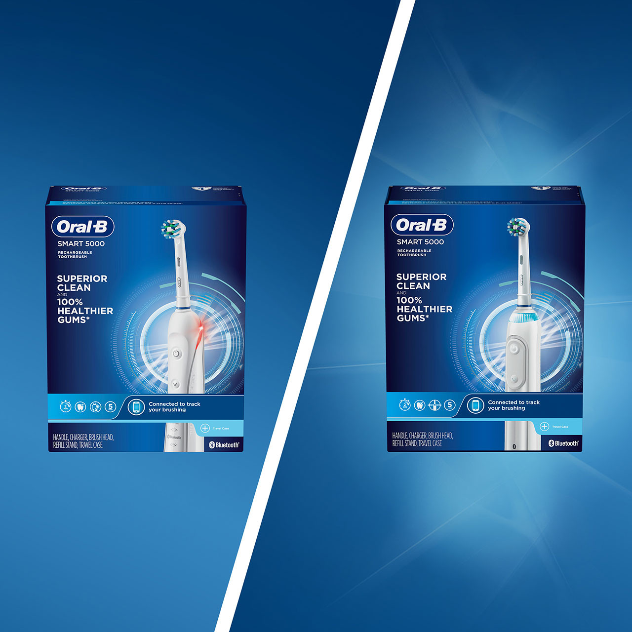 Oral-B Smart 5000 with Bluetooth Pametna serija Bijele | HR_OB53847