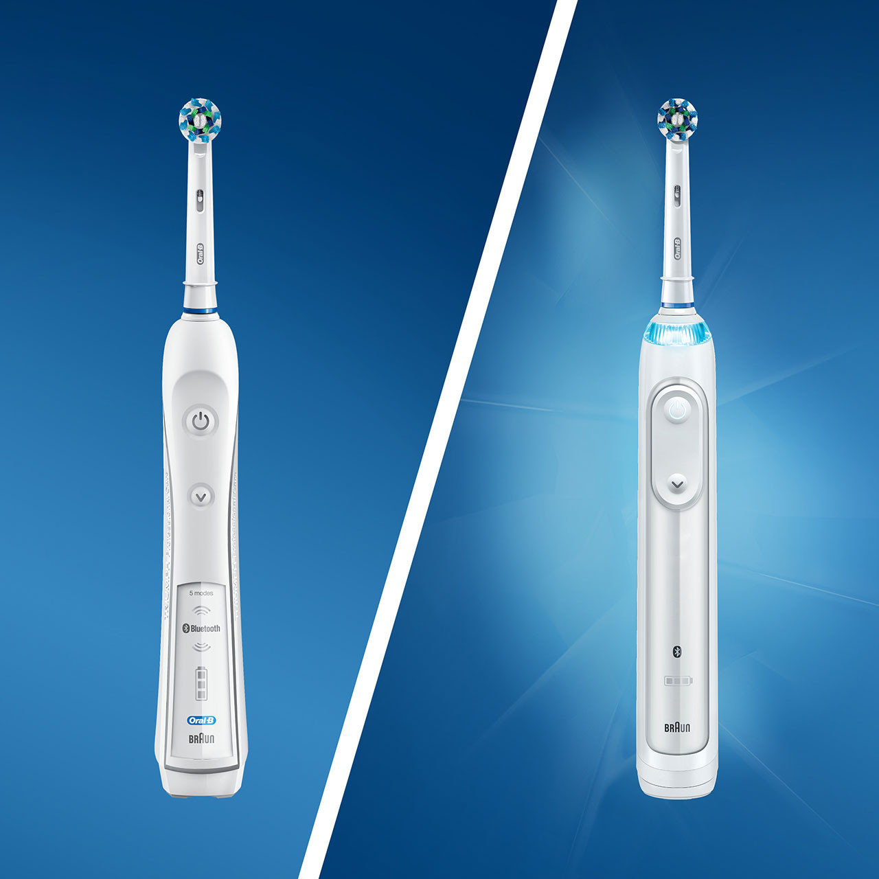 Oral-B Smart 5000 with Bluetooth Pametna serija Bijele | HR_OB53847