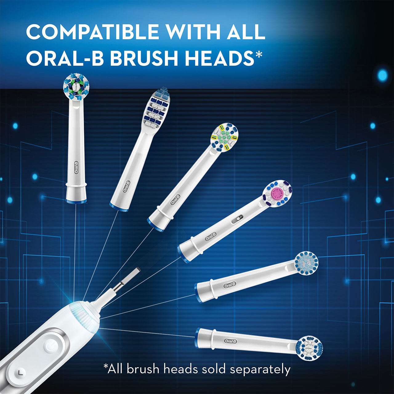 Oral-B Smart 5000 with Bluetooth Pametna serija Bijele | HR_OB53847