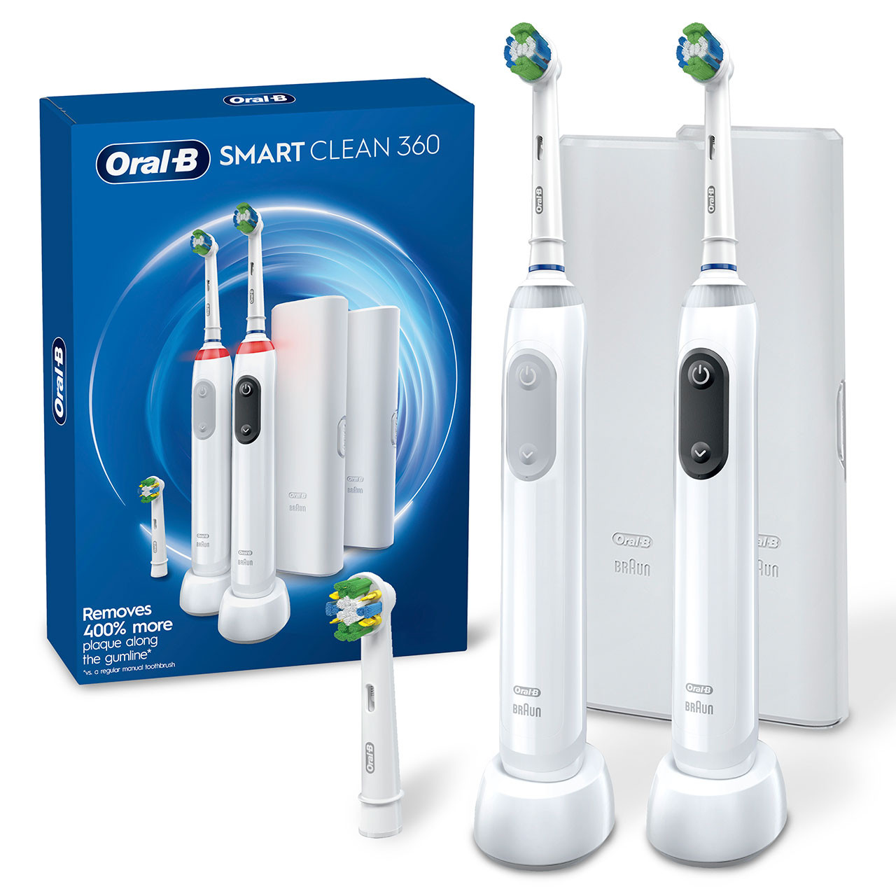 Oral-B Smart Clean 360 Rechargeable Pametna serija Bijele | HR_OB62009