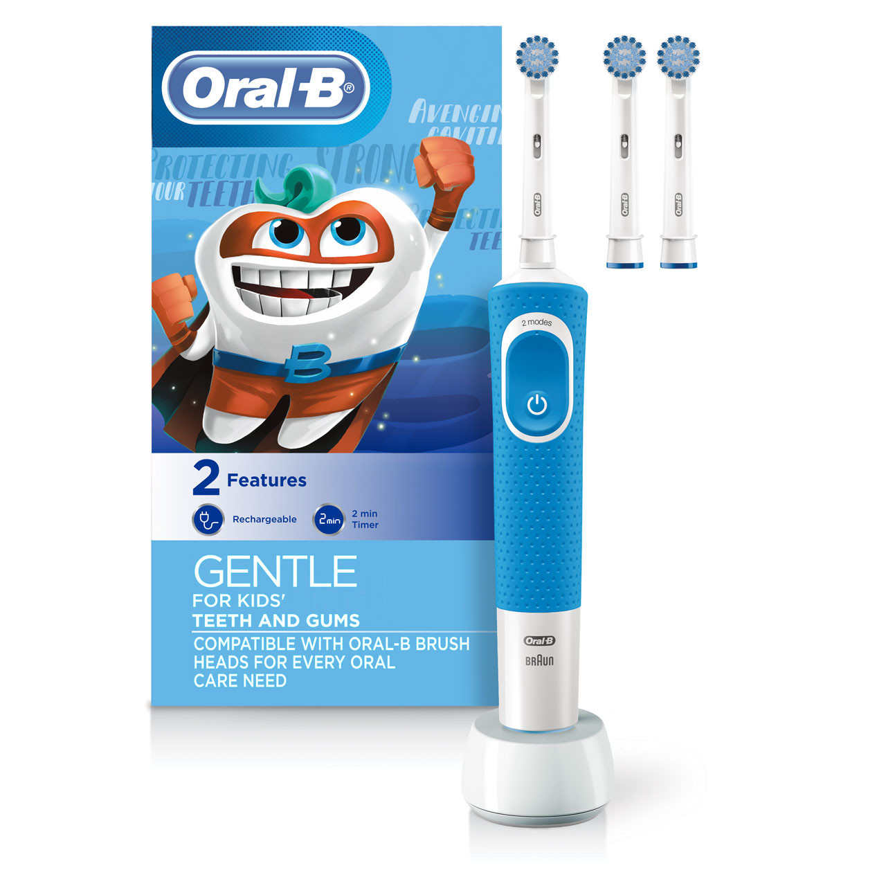 Oral-B Supertooth Kids Svežnjevi Plave | HR_OB65237