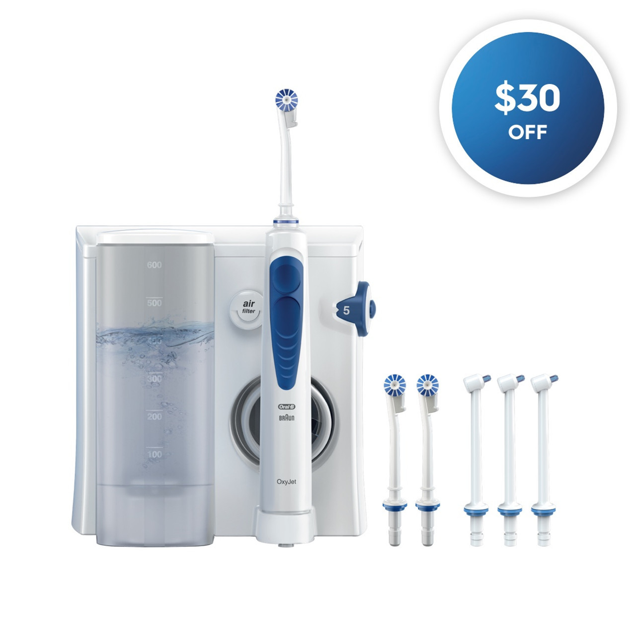 Oral-B Water Flosser Advanced Countertop Irrigator Pribor Bijele | HR_OB31237