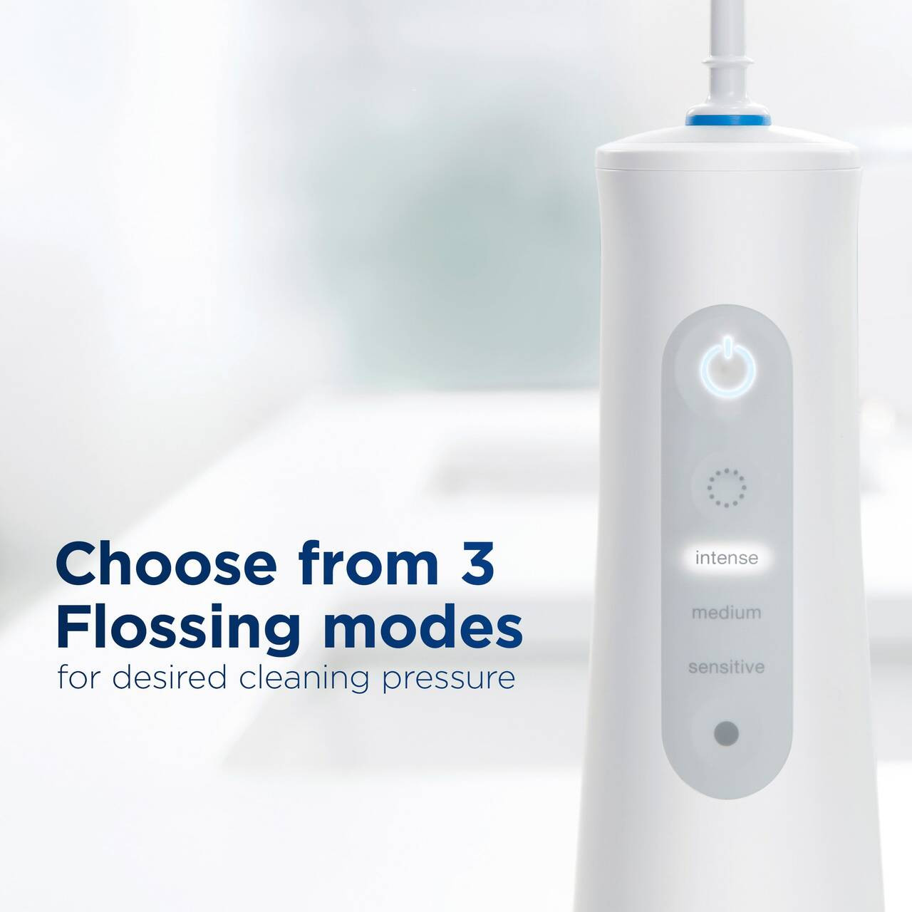 Oral-B Water Flosser Advanced, Portable Oral Irrigator Handle Pribor Bijele | HR_OB50980