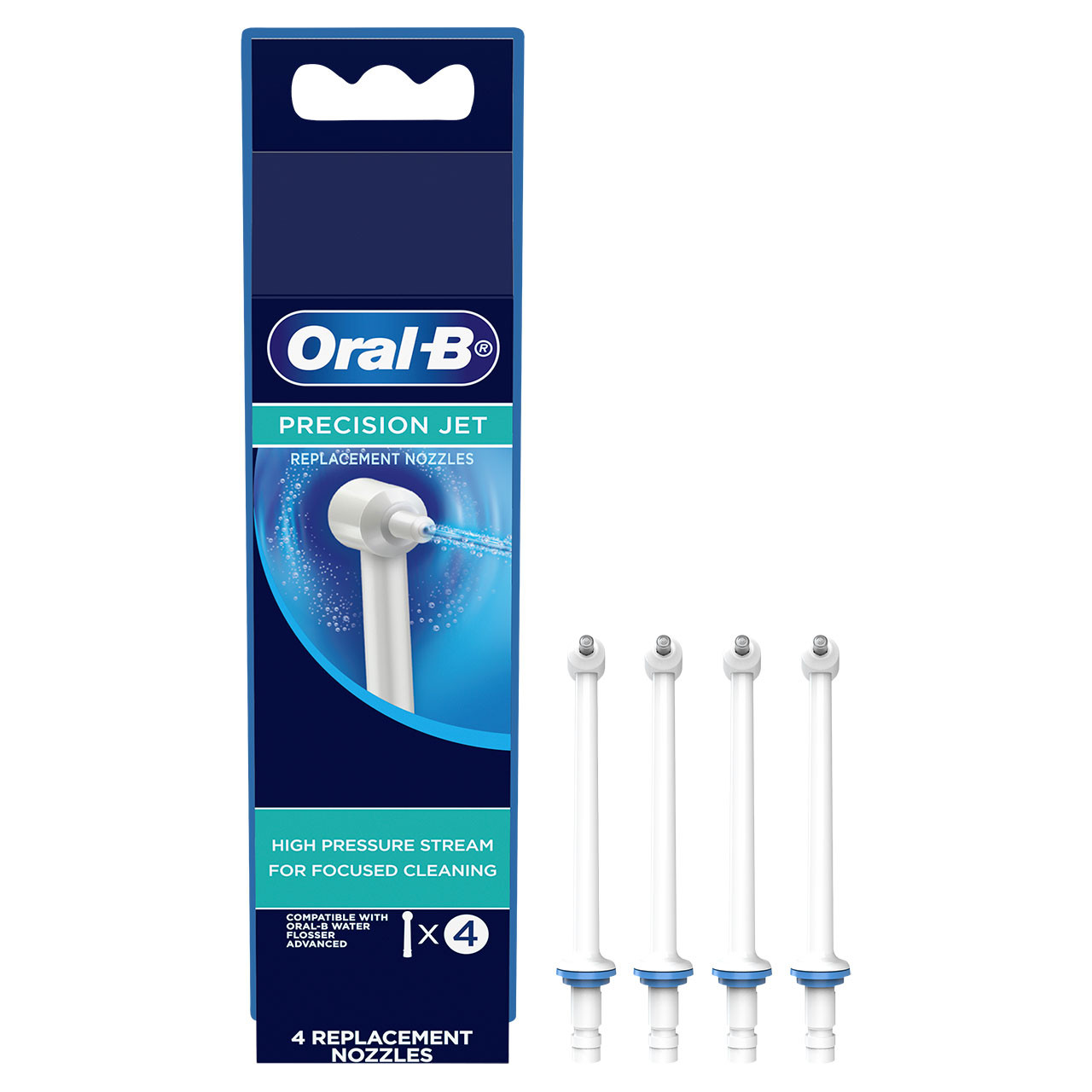 Oral-B Water Flosser Advanced Precision Jet Nozzle Pribor Bijele | HR_OB63851