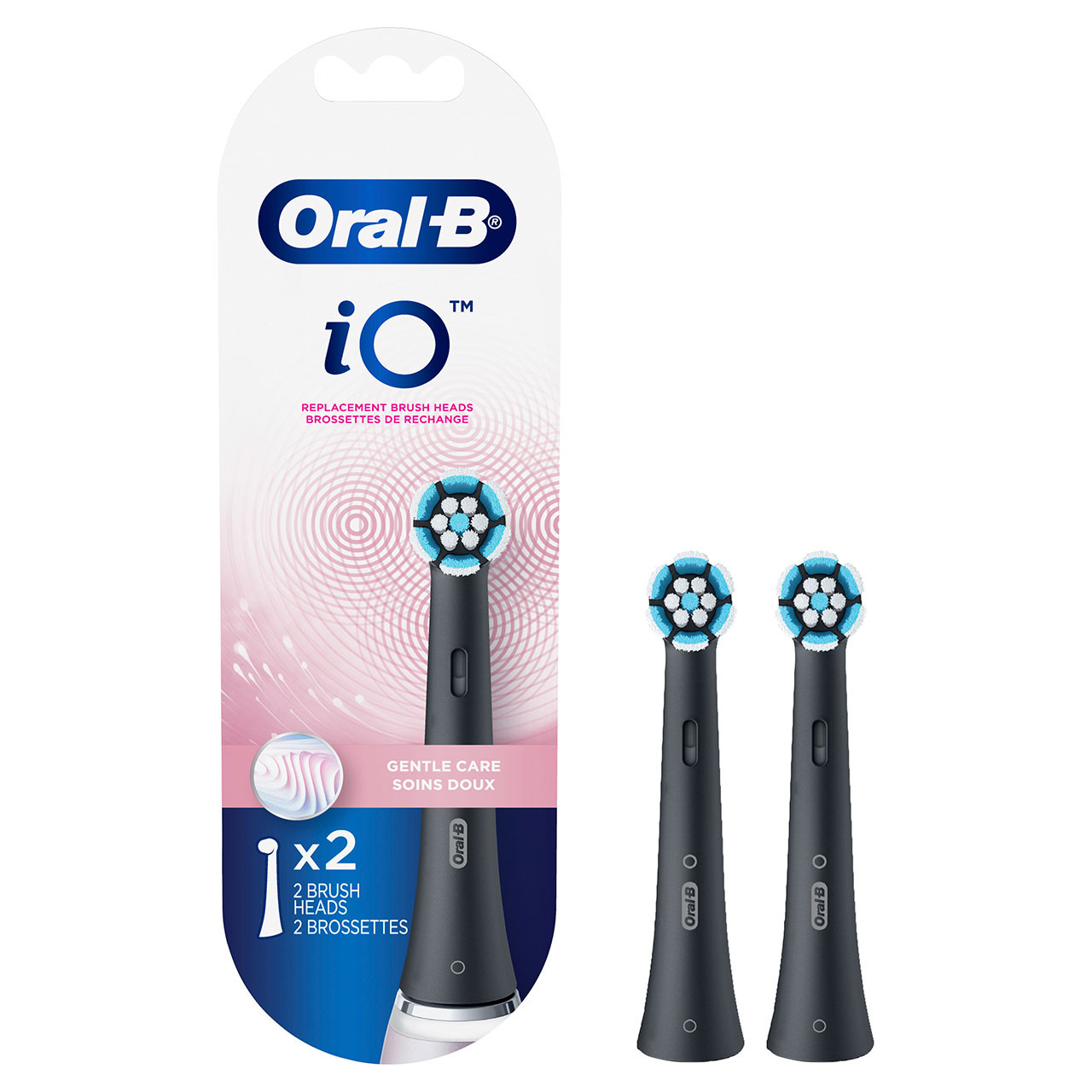 Oral-B iO Gentle Care iO glave četkica Crne | HR_OB74659