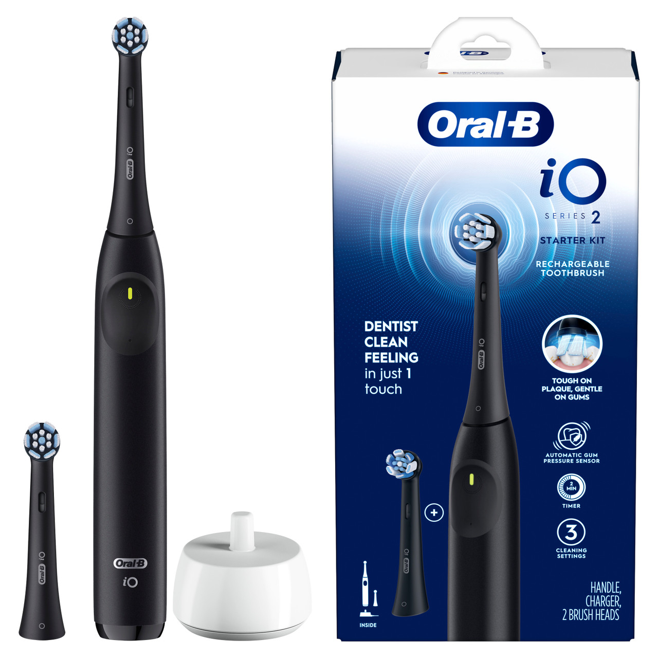 Oral-B iO Series 2 Rechargeable iO serija Crne | HR_OB98035