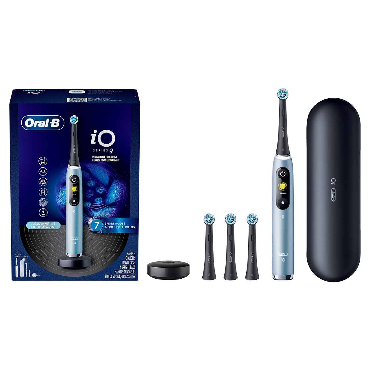 Oral-B iO Series 9 Rechargeable iO serija Plave | HR_OB74137