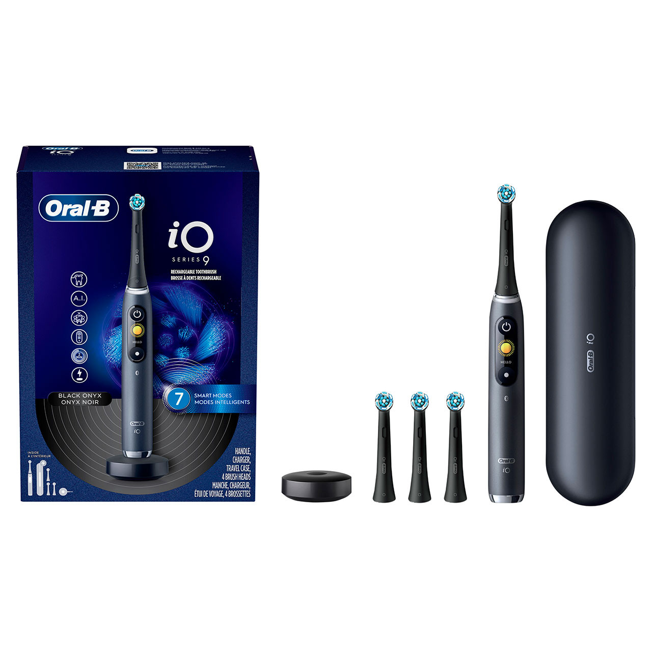 Oral-B iO Series 9 Rechargeable iO serija Crne | HR_OB73766