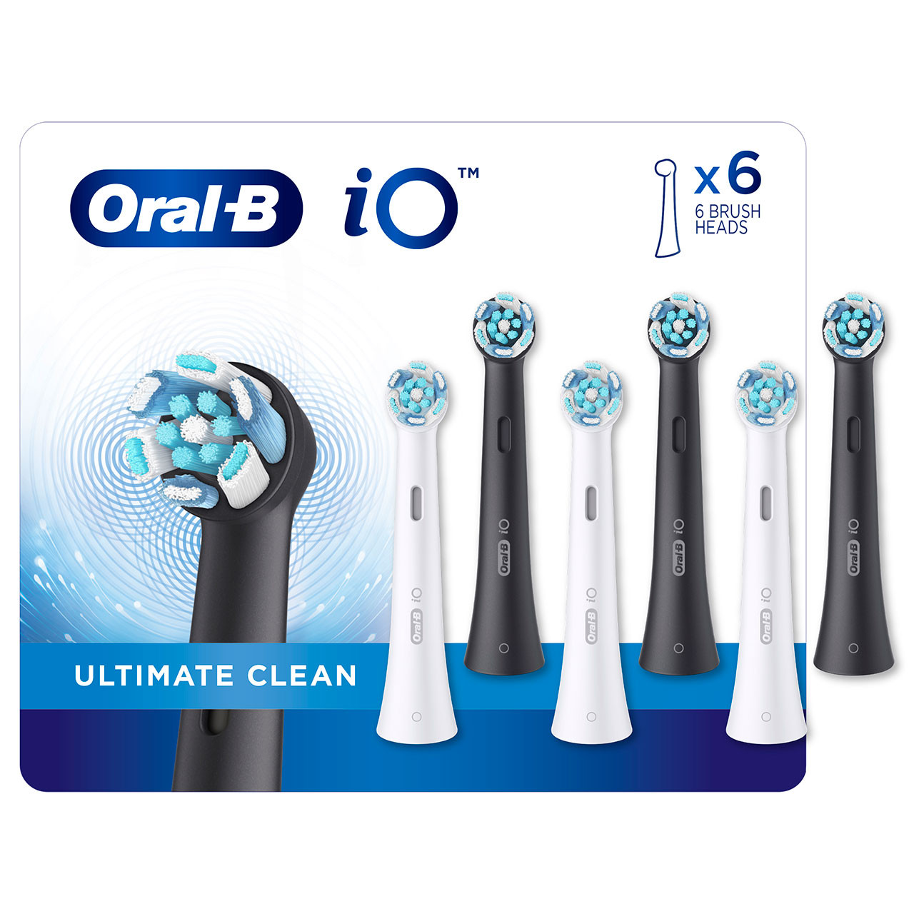 Oral-B iO Ultimate Clean iO glave četkica Bijele Crne | HR_OB16713