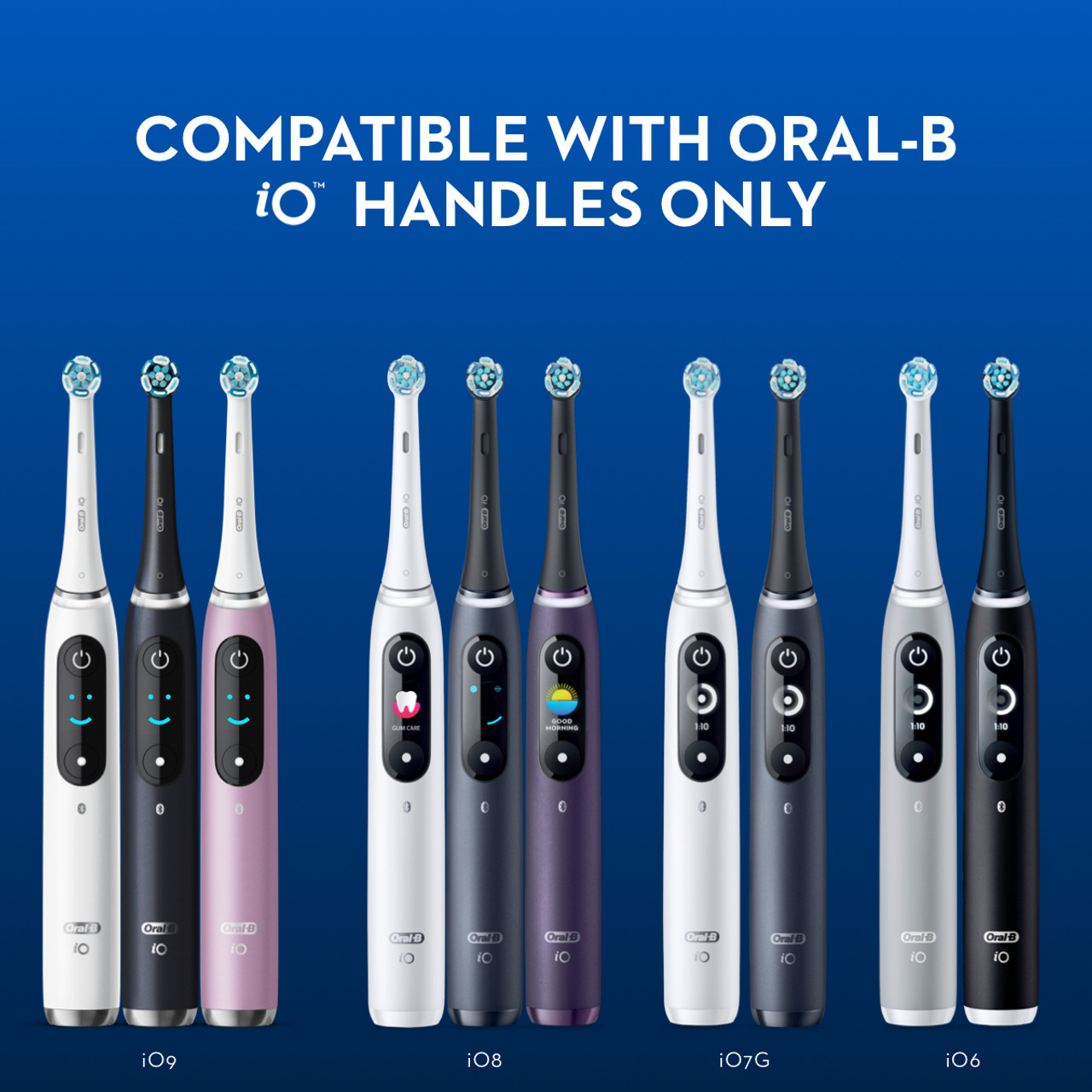 Oral-B iO Ultimate Clean iO glave četkica Bijele Crne | HR_OB16713